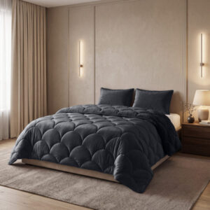 Sleeptime bed - Zwart - 240 x 200 cm - 100% Polyester