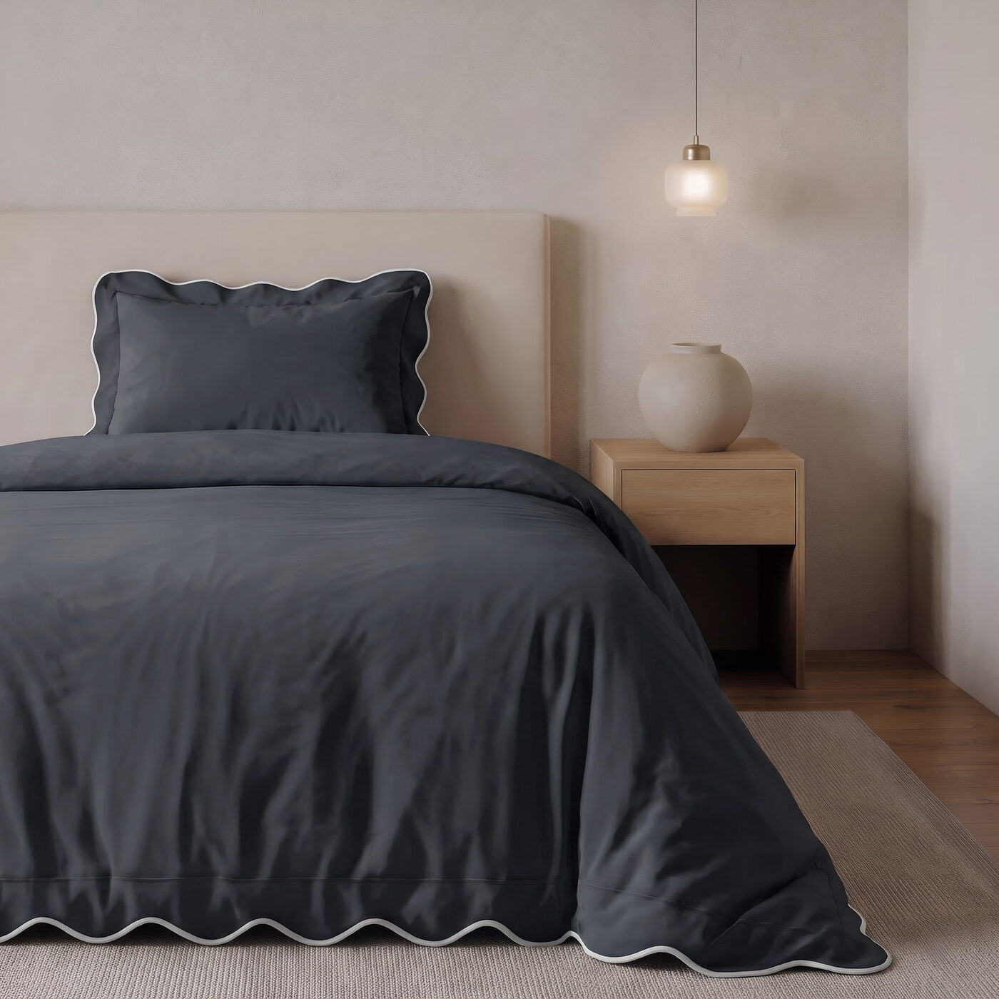 Verdo Antraciet/Wit 140 x 200/220 Sleeptime
