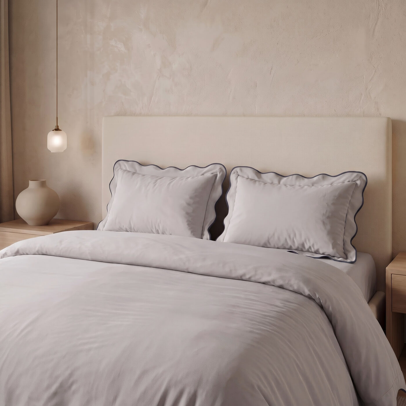 Sleeptime Verdo Beige/Navy 240 x 200/220 cm