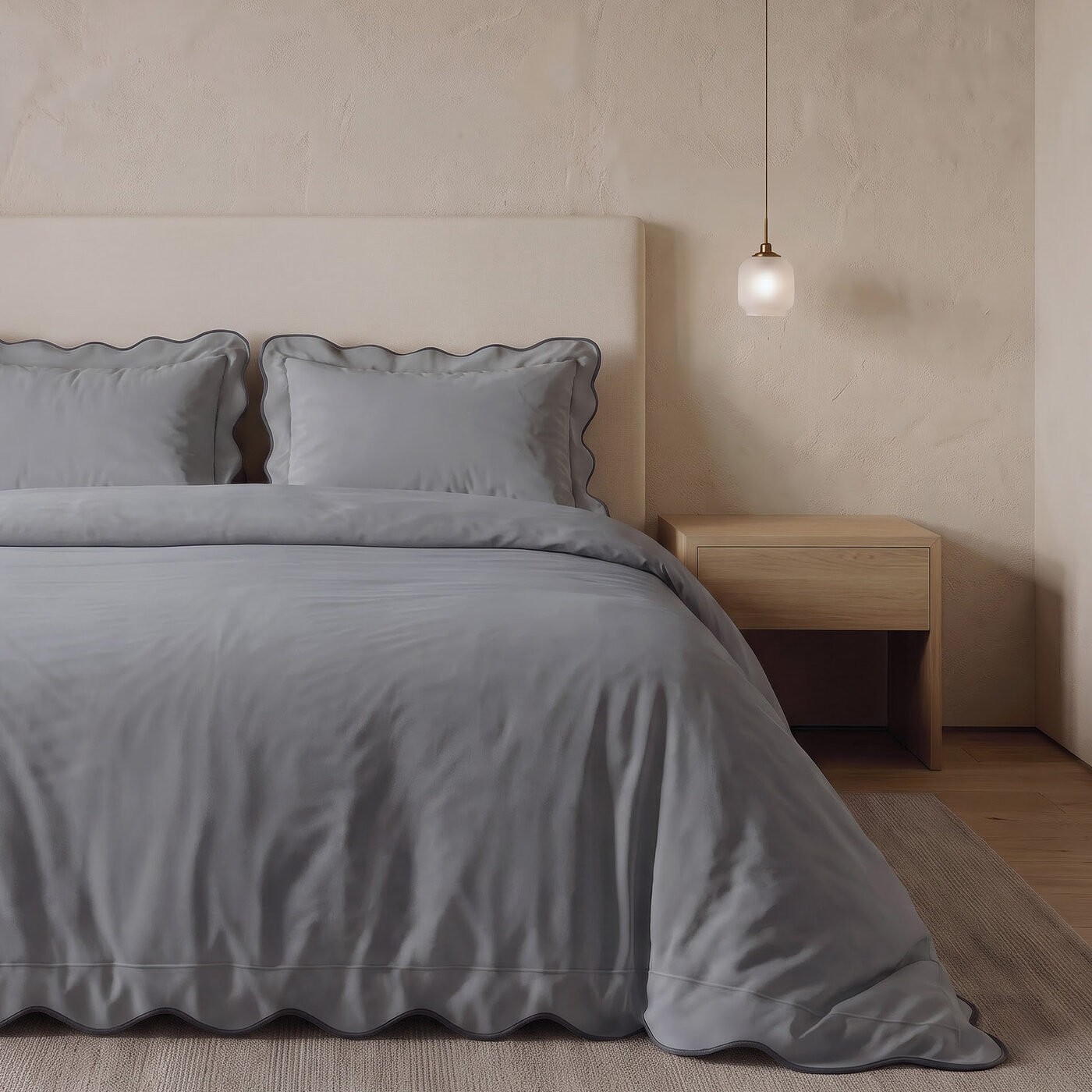 Sleeptime Verdo Grijs/Antraciet 200 x 200/220 cm