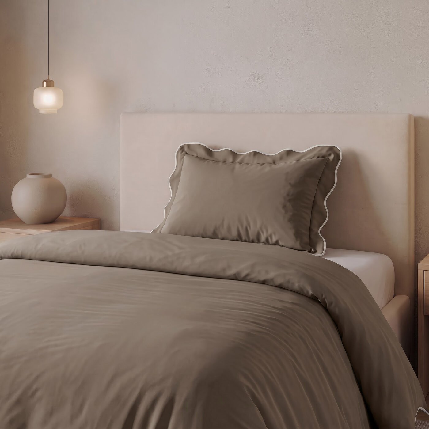 Sleeptime Verdo Taupe 140 x 200/220 cm