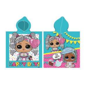 L.O.L Surprise poncho Happy Day - 55 x 110 cm - 100% katoen
