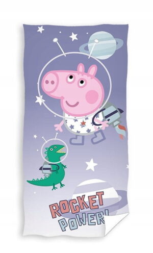 Peppa Pig strandlaken George Rocket Power - Multicolor - 70 x 140 cm - 100% katoen