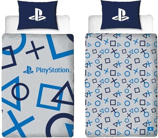 PlayStation dekbedovertrek 140 x 200 cm – voor- en achterkant