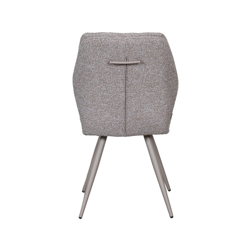 Mushroom Taupe Metaal - Label51 eetkamerstoel van Royal Boucle, Silvain