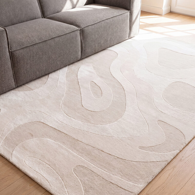 LABEL51 Vloerkleden Gamo - Ivoor - Polyester - 160x230 cm