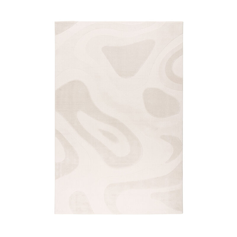 LABEL51 Vloerkleden Gamo - Ivoor - Polyester - 160x230 cm Gamo