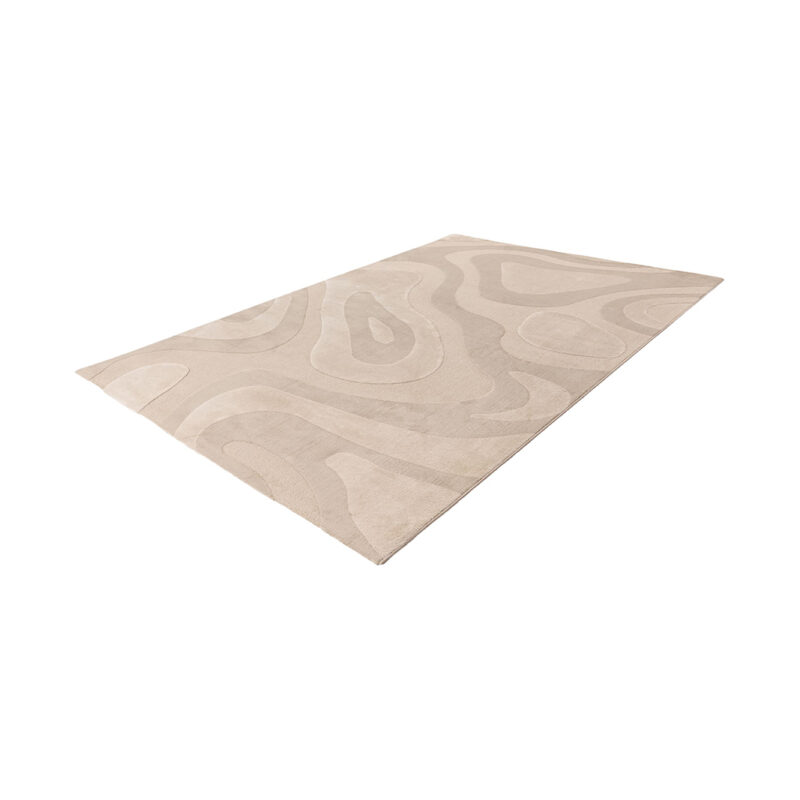 LABEL51 Vloerkleden Gamo - Beige - Polyester - 160x230 cm Polyester
