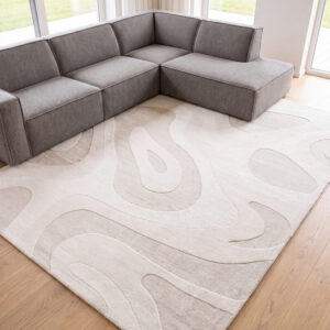 LABEL51 Vloerkleden Gamo - Ivoor - Polyester - 200x290 cm (2)