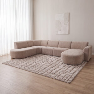 LABEL51 Vloerkleden Kyro - Beige - Polyester - 200x290 cm