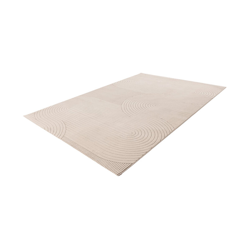 LABEL51 Vloerkleden Lavita - Taupe - Polyester - 160x230 cm Polyester