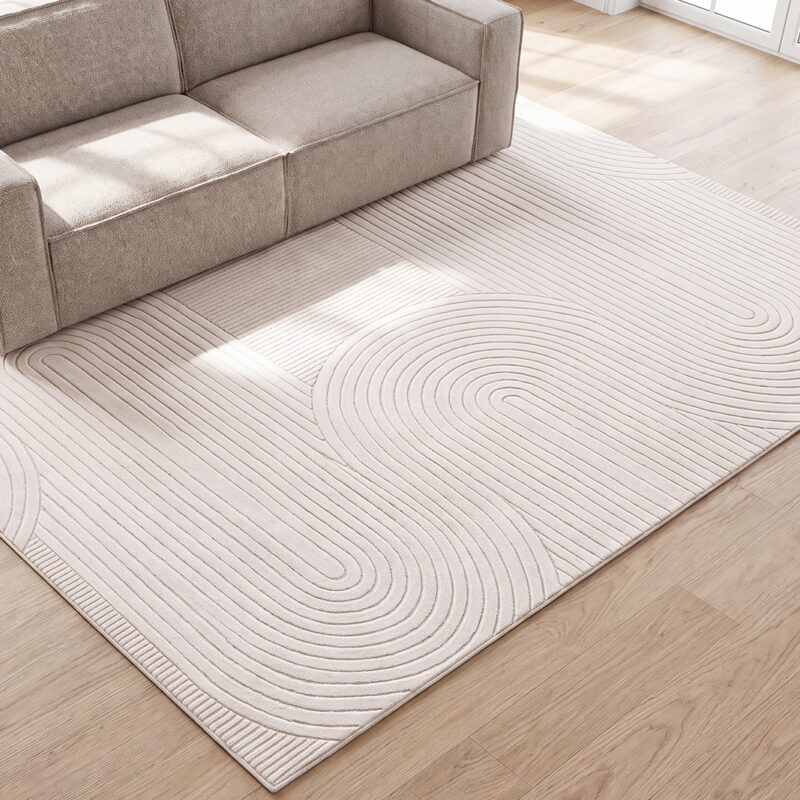 LABEL51 Vloerkleden Lavita - Ivoor - Polyester - 160x230 cm