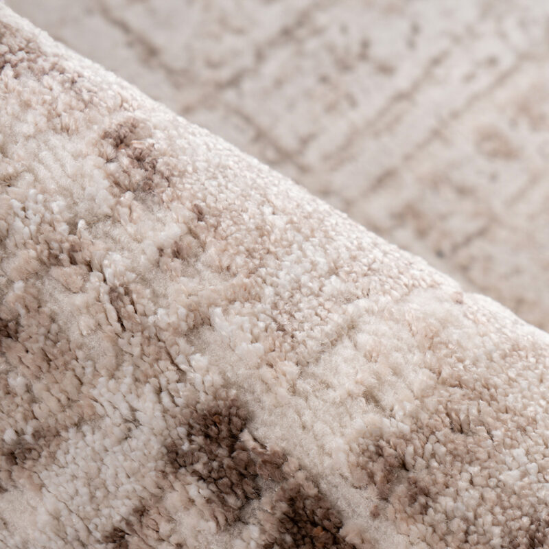 LABEL51 Vloerkleden Sola - Taupe - Polyester - 200x290 cm Polyester