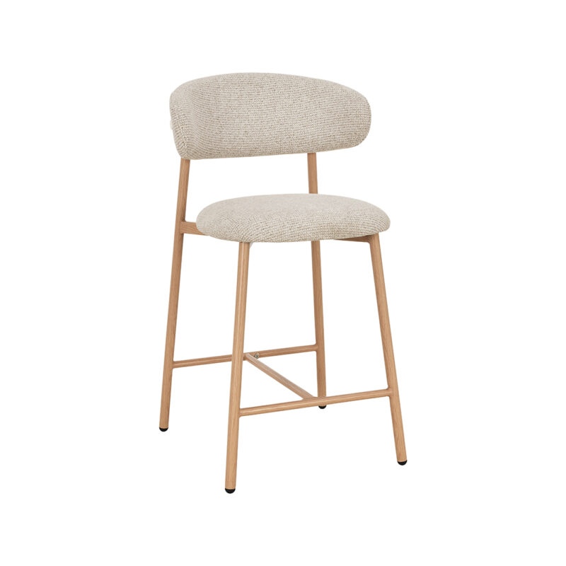 LABEL51 Barkruk Kaito - Beige - Prestige - Laag Kaito