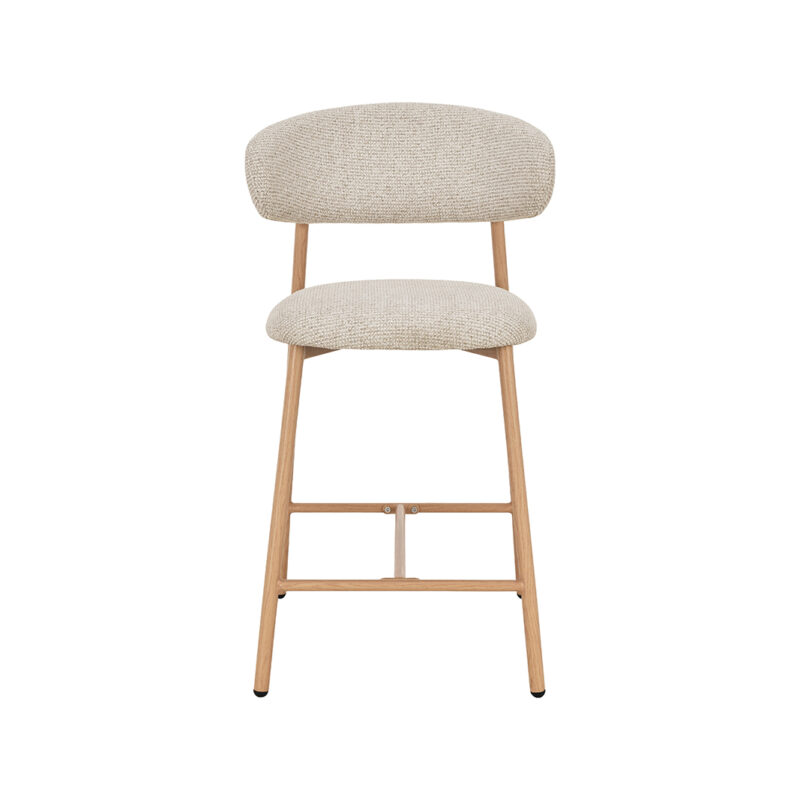 LABEL51 Barkruk Kaito - Beige - Prestige - Laag Prestige