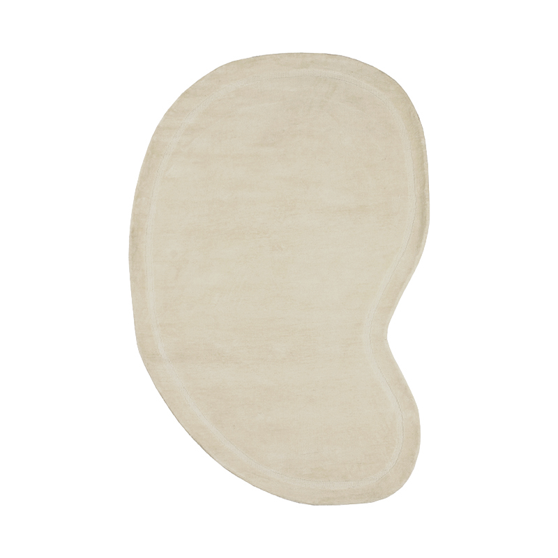 LABEL51 Vloerkleden Mody - Zand - Polyester - 200x300 cm - Organisch