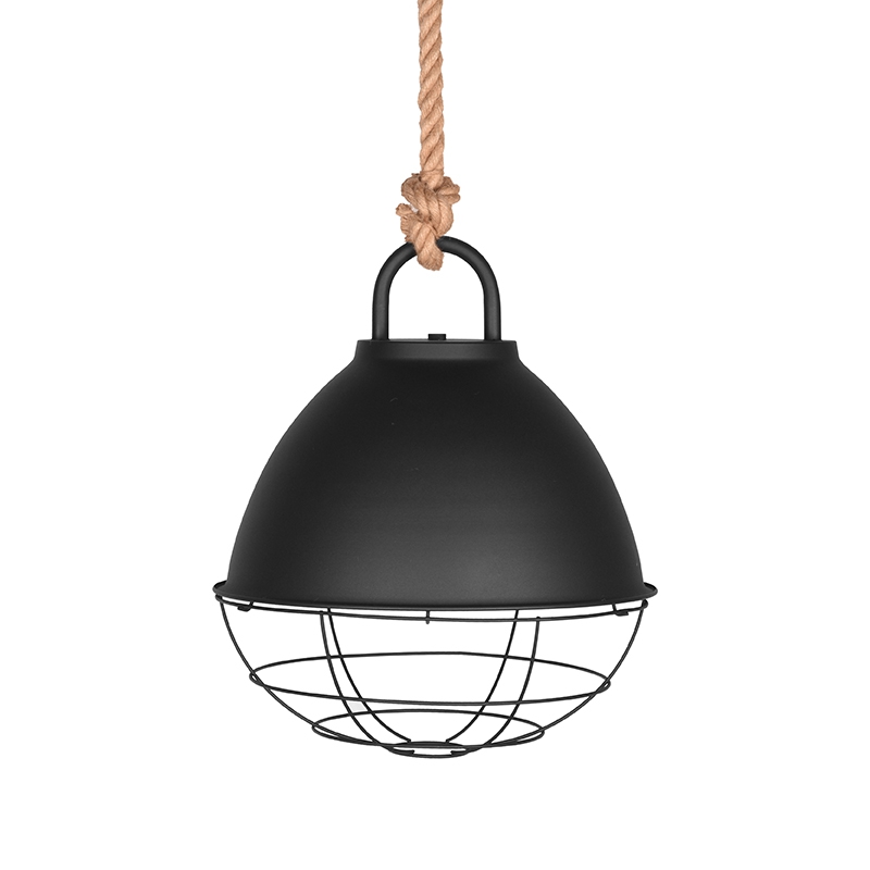 LABEL51 Hanglamp Korf - Zwart - Metaal - M