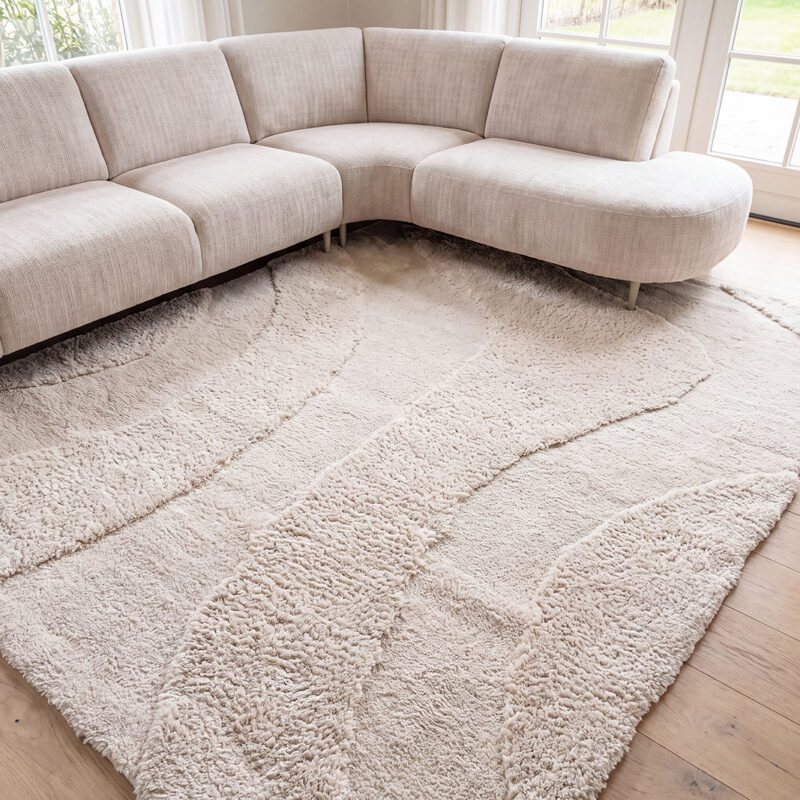 LABEL51 Vloerkleden Rima - Ivoor - Polyester - 200x290 cm