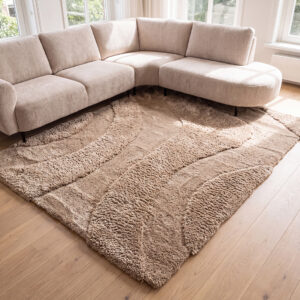 LABEL51 Vloerkleden Rima - Beige - Polyester - 200x290 cm