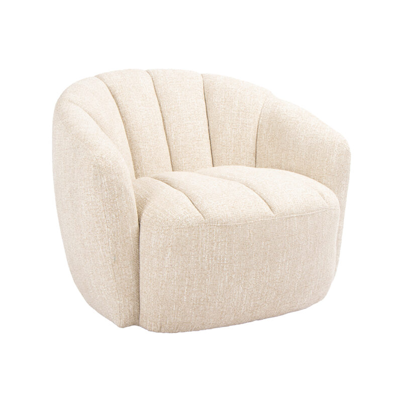 LABEL51 Fauteuil Marvito - Naturel - Rustic Weave - One Size Rustic Weave