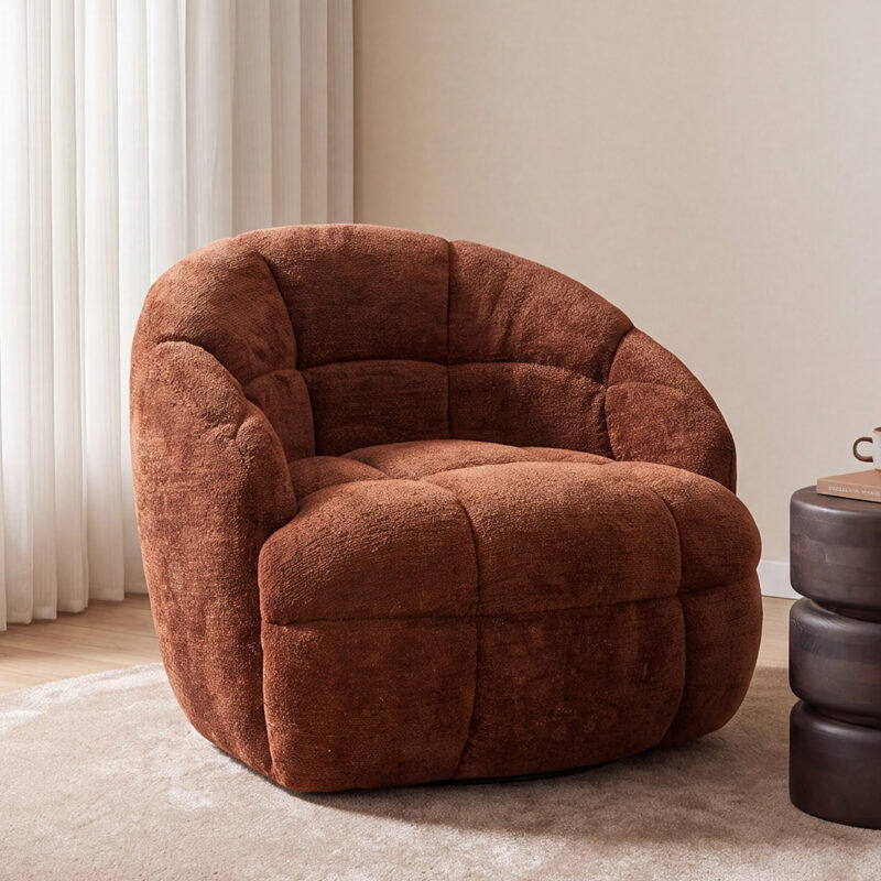 LABEL51 Fauteuil Bubble - Burgundy - Ruby - One Size