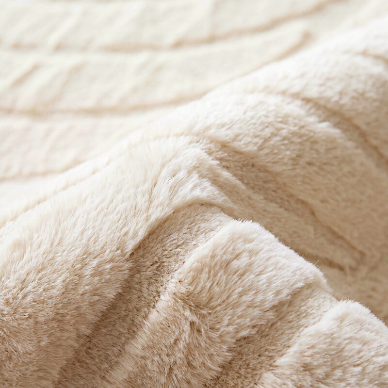 LABEL51 Vloerkleden Nilo - Beige - Polyester - 200x200 cm - Rond Polyester