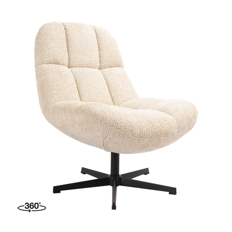 LABEL51 Fauteuil Cocoon - Naturel - Sweet - One Size Cocoon