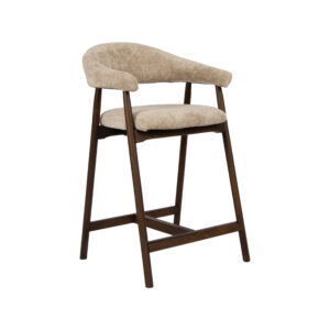 LABEL51 Barkruk Maren - Beige - Cremona - Laag