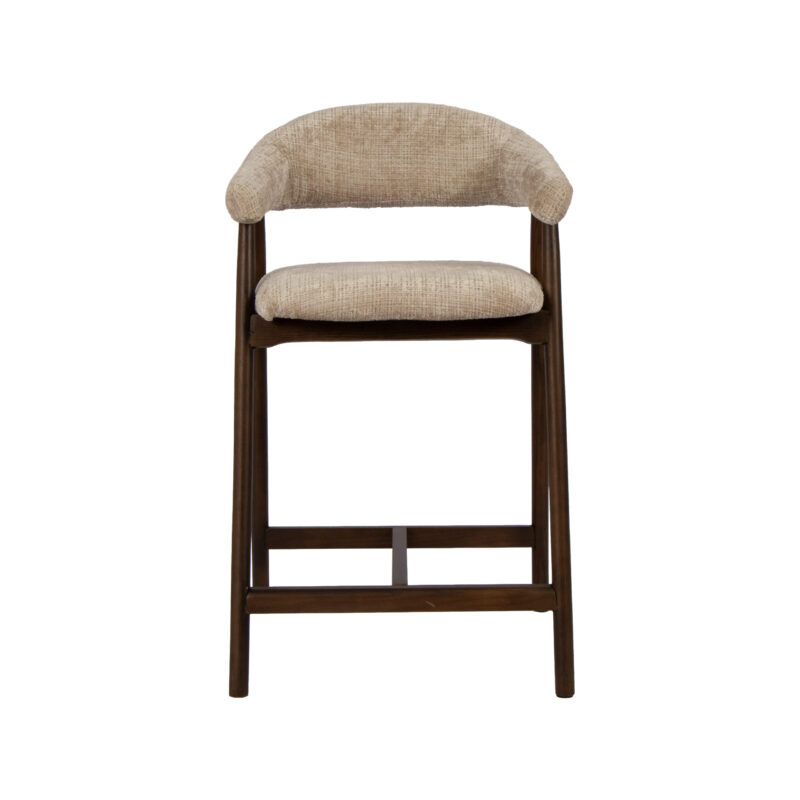 LABEL51 Barkruk Maren - Beige - Cremona - Laag Maren