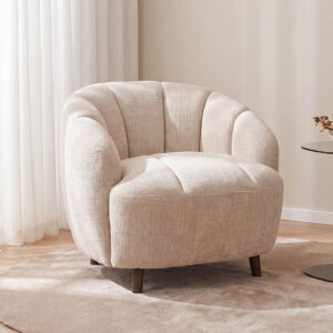 LABEL51 Fauteuil Vera - Naturel - Cremona - One Size