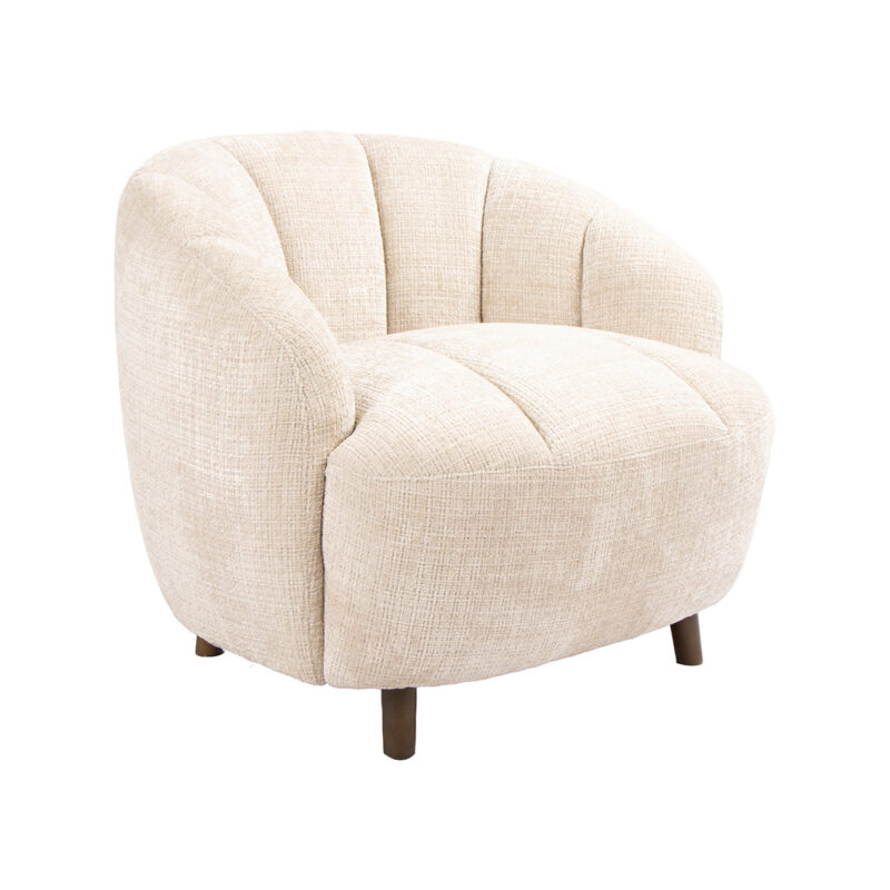 LABEL51 Fauteuil Vera - Naturel - Cremona - One Size Vera