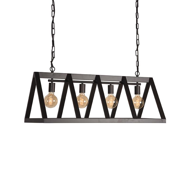 LABEL51 Hanglamp Roof - Zwart - Metaal - SALE