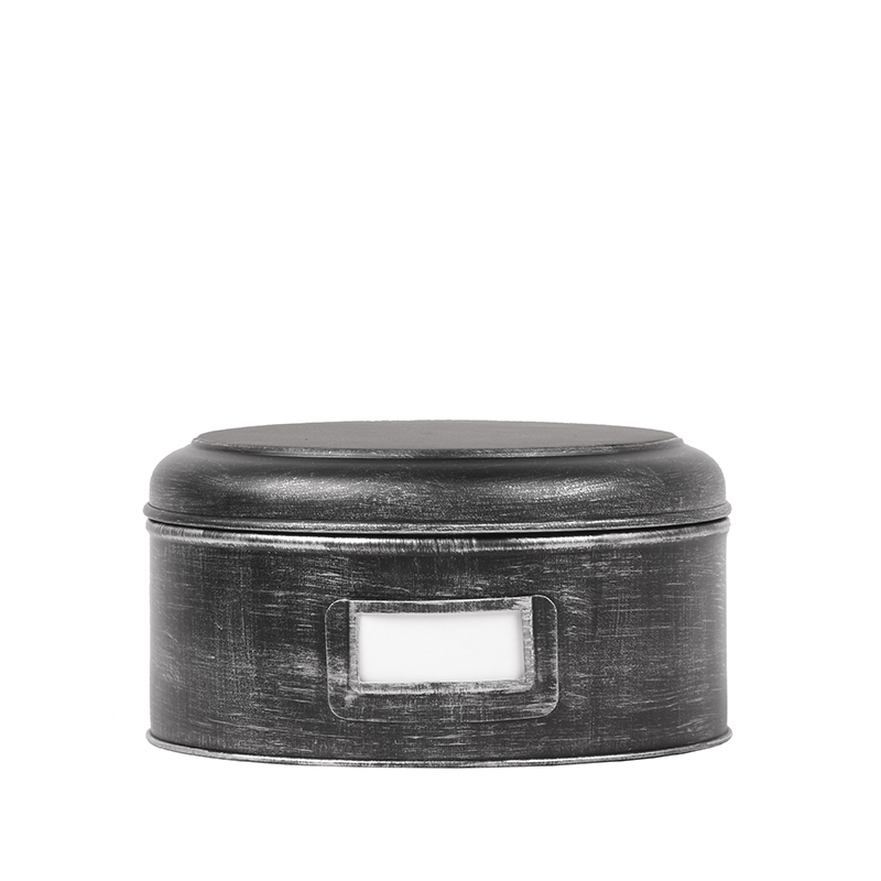 LABEL51 Box - Antiek Zwart - Metaal - XL