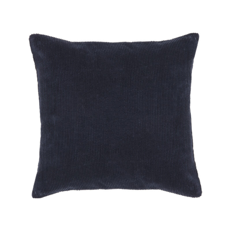 LABEL51 Sierkussen Rib - Navy - Katoen - 45x45 cm