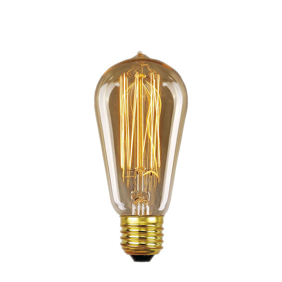 LABEL51 Lichtbron Wire - Transparant - Glas - Peer