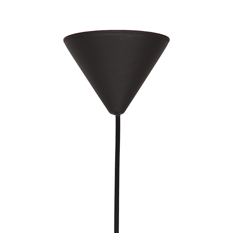 LABEL51 Hanglamp Twist - Zwart - Vlas - M Vlas