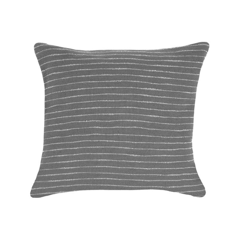 LABEL51 Sierkussen Geweven - Grijs - Katoen - 45x45 cm