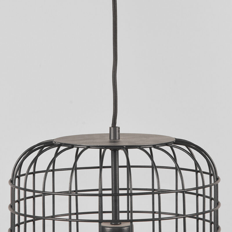 LABEL51 Hanglamp Solido - Zwart - Metaal - 1-Lichts Solido