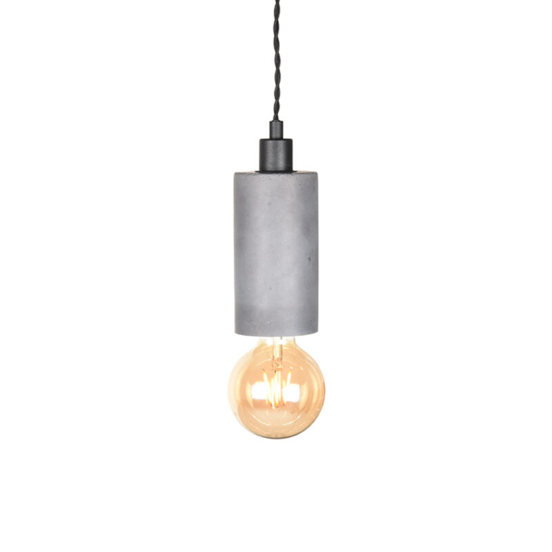 LABEL51 Hanglamp Fresco - Beton - Beton - 1-Lichts