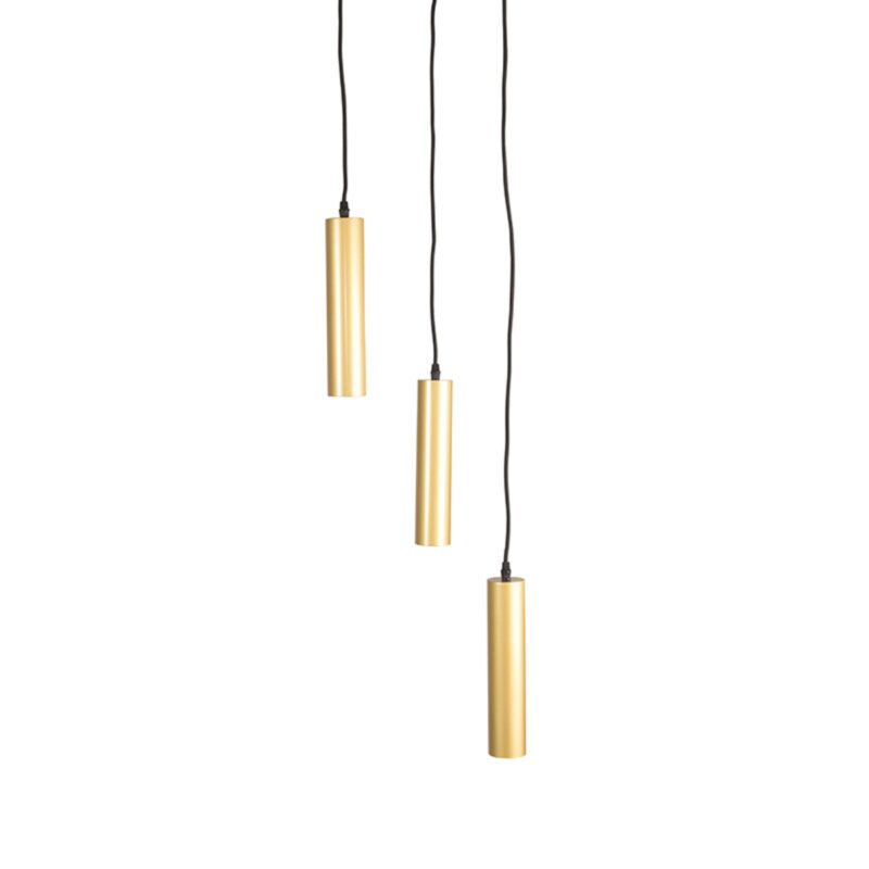 LABEL51 Hanglamp Ferroli - Antiek Goud - Metaal - 3-lichts