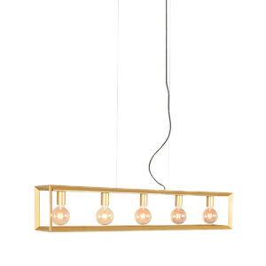 LABEL51 Hanglamp Tetto - Antiek Goud - Metaal - Hanglamp