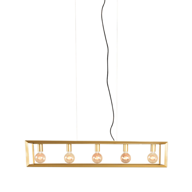 LABEL51 Hanglamp Tetto - Antiek Goud - Metaal - Hanglamp Metaal
