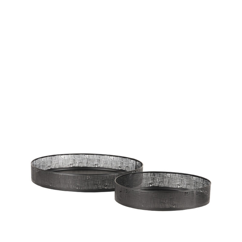 LABEL51 Dienbladen - Zwart - Metaal - One Size