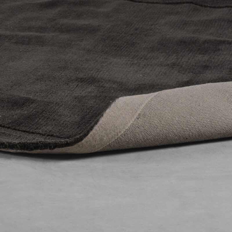 LABEL51 Vloerkleden Mody - Antraciet - Polyester - 200x300 cm - Organisch Polyester