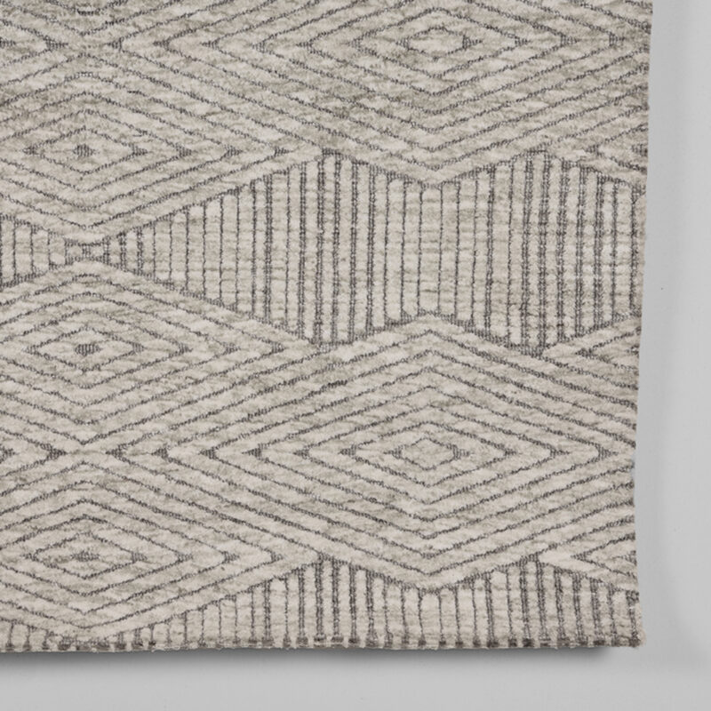 LABEL51 Vloerkleden Cosy - Grijs - Polyester - 200x300 cm Cosy