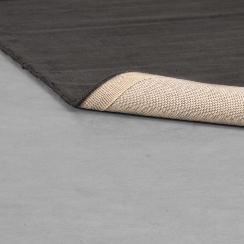LABEL51 Vloerkleden Velvy - Antraciet - Viscose - 160x230 cm Viscose