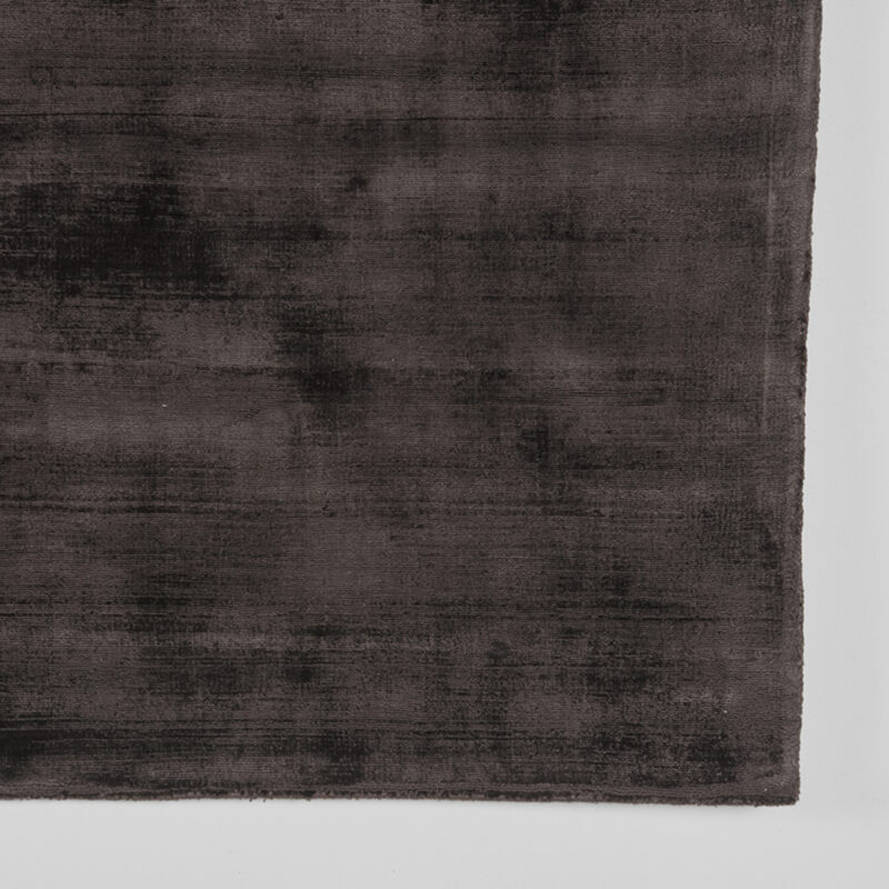 LABEL51 Vloerkleden Velvy - Antraciet - Viscose - 200x300 cm Velvy