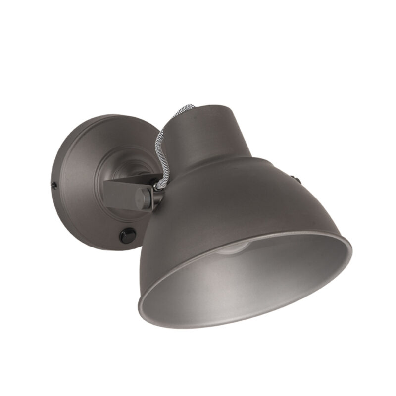 LABEL51 Wandlamp Raw - Burned Steel - Metaal - XL