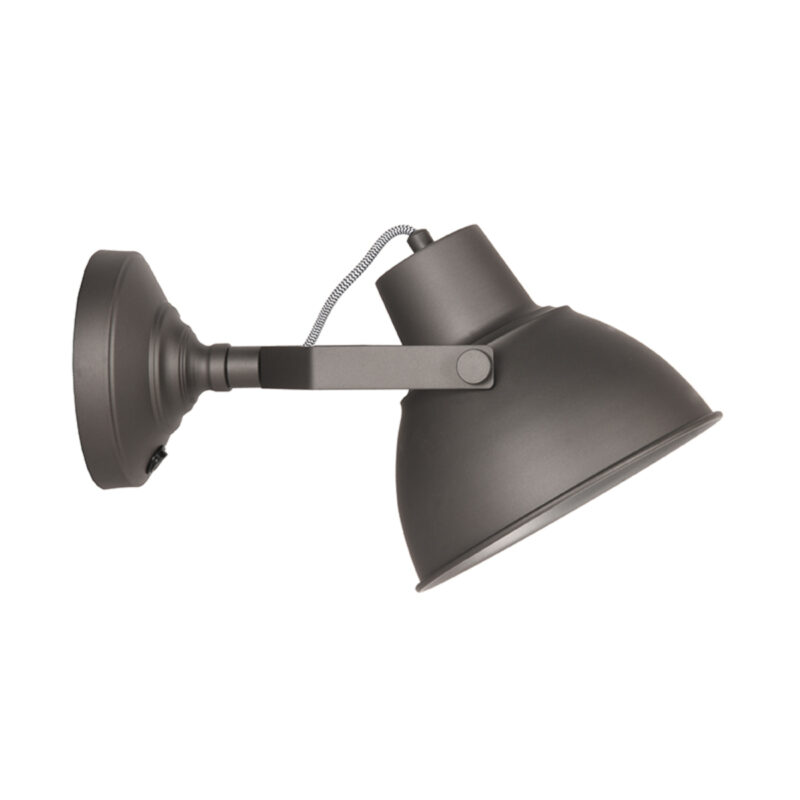 LABEL51 Wandlamp Raw - Burned Steel - Metaal - XL Metaal