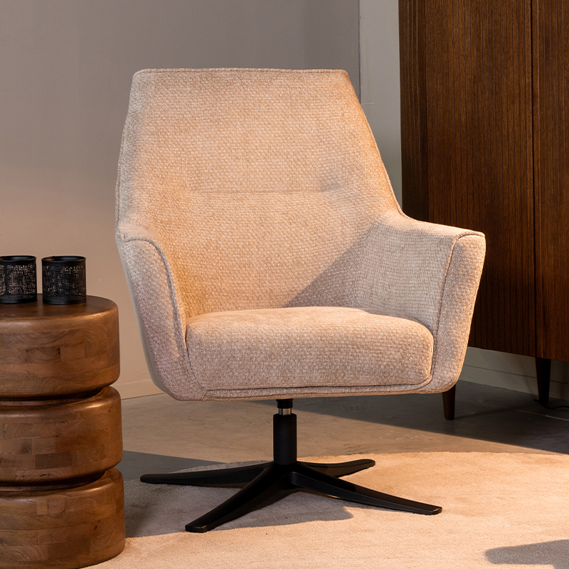 LABEL51 Fauteuil Tod - Clay - Elite - 76 cm